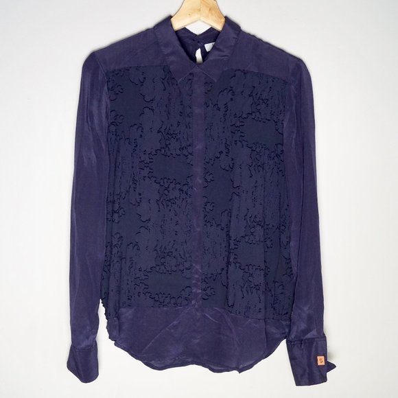 Maurie + Eve open back silk blouse - Picture 4 of 12